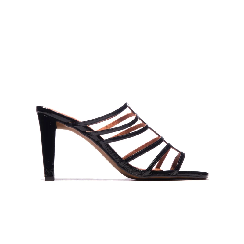 Souad Black Leather