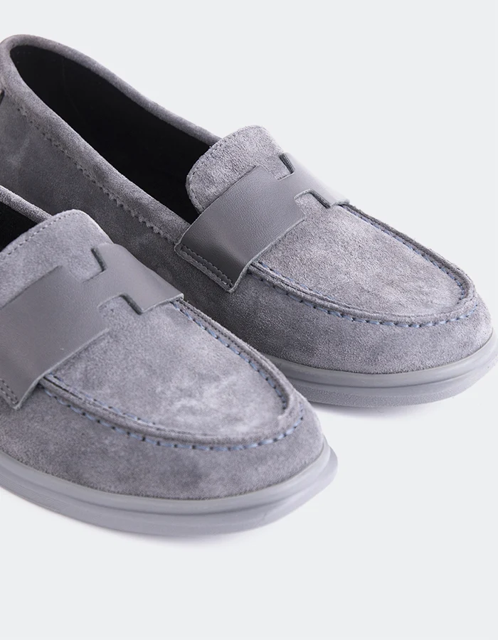 Yasmin Grey Suede