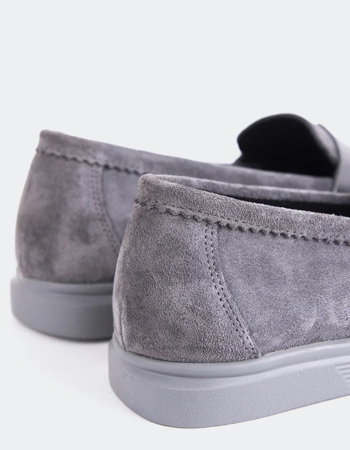 Yasmin Grey Suede