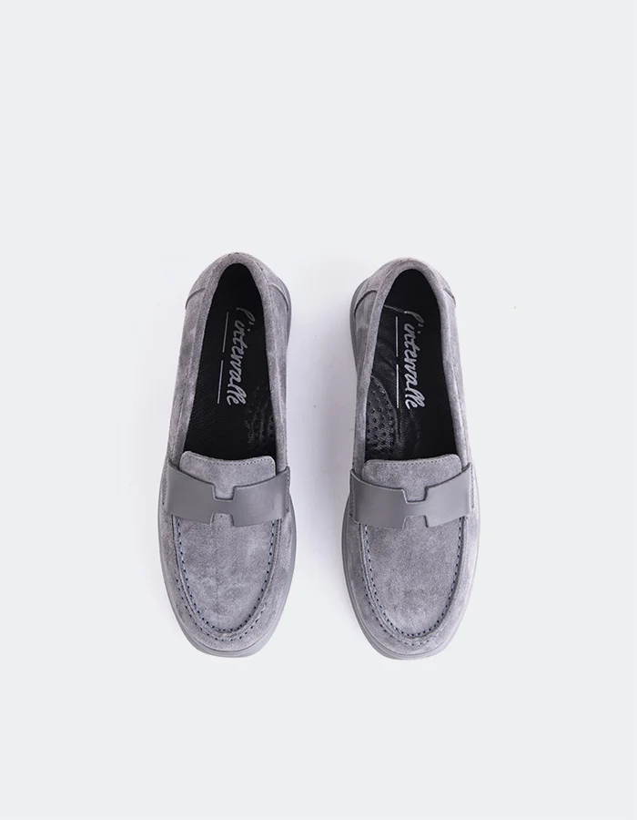 Yasmin Grey Suede