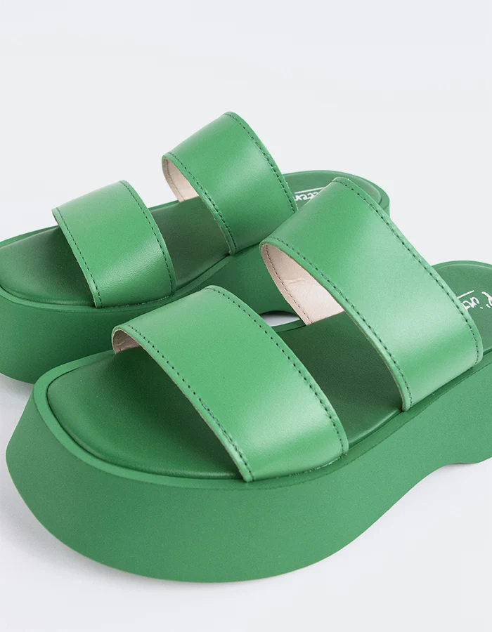 Happy Green Leather