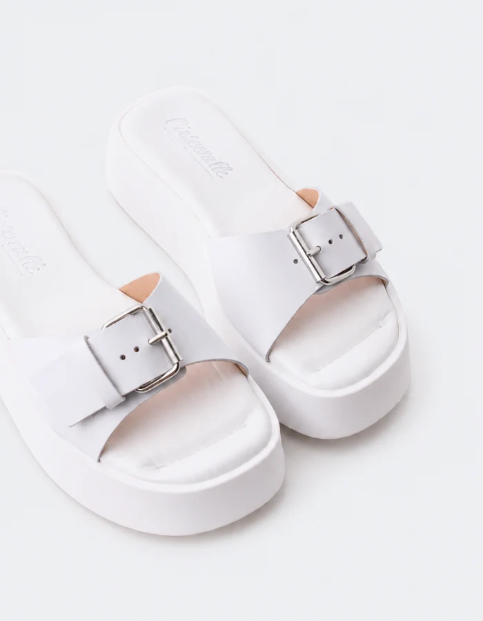 Sweets White Leather