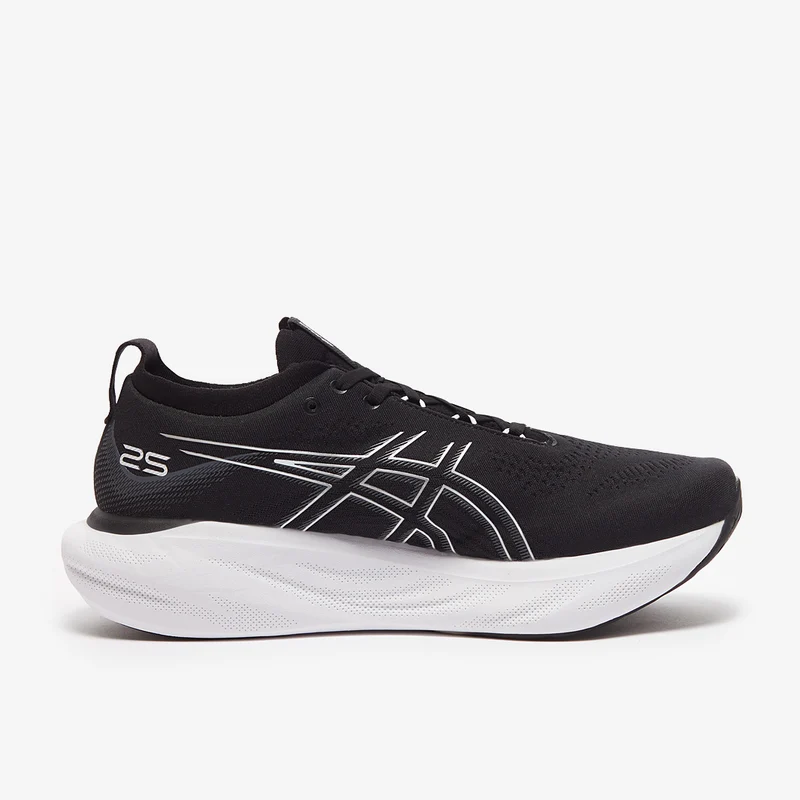 ASICS Gel-Nimbus 25 Wide - Noir/Blanc