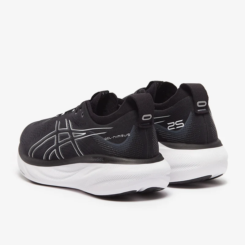 ASICS Gel-Nimbus 25 Wide - Noir/Blanc