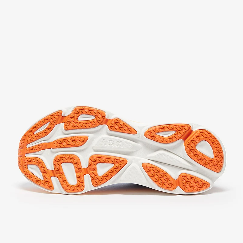 Hoka Bondi 8 - Ciel Côtier/Orange Vif