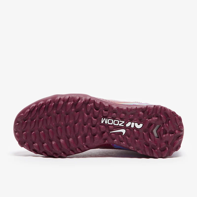 Nike Kids Zoom Mercurial Superfly IX Academy KM TF - Dark Beetroot/Mtlc Vivid Gold