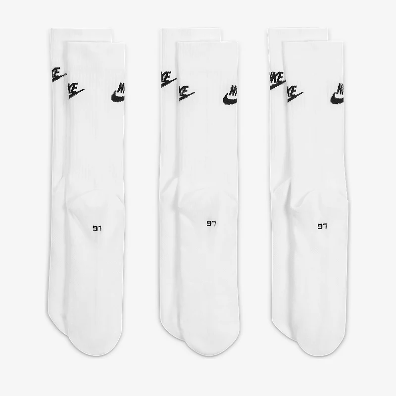 Nike Sportswear Everyday Essential Crew Socks (3 Pairs)