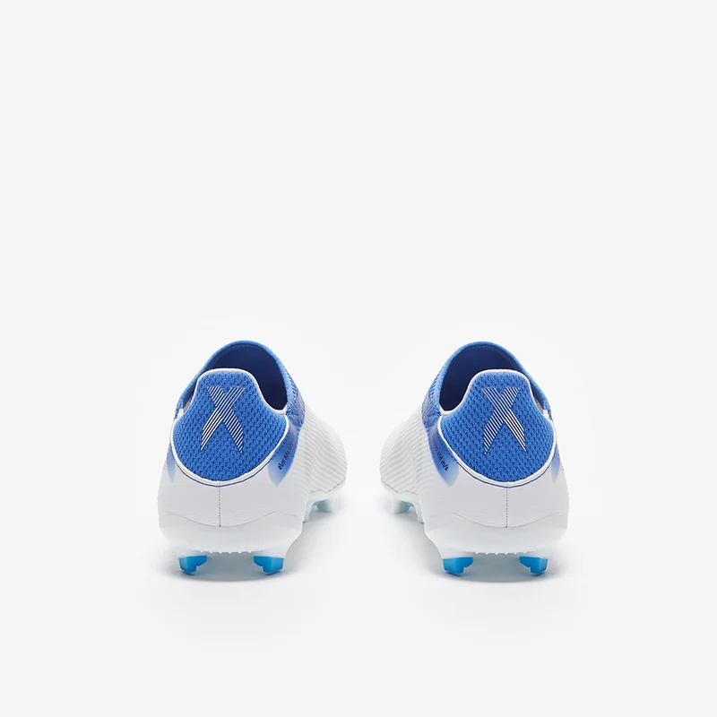 adidas Enfant X Speedflow.3 Laceless FG - Blanc/Indigo/Bleu Hi