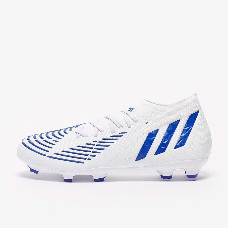 adidas Predator Edge.2 FG - Blanc/Bleu Hi