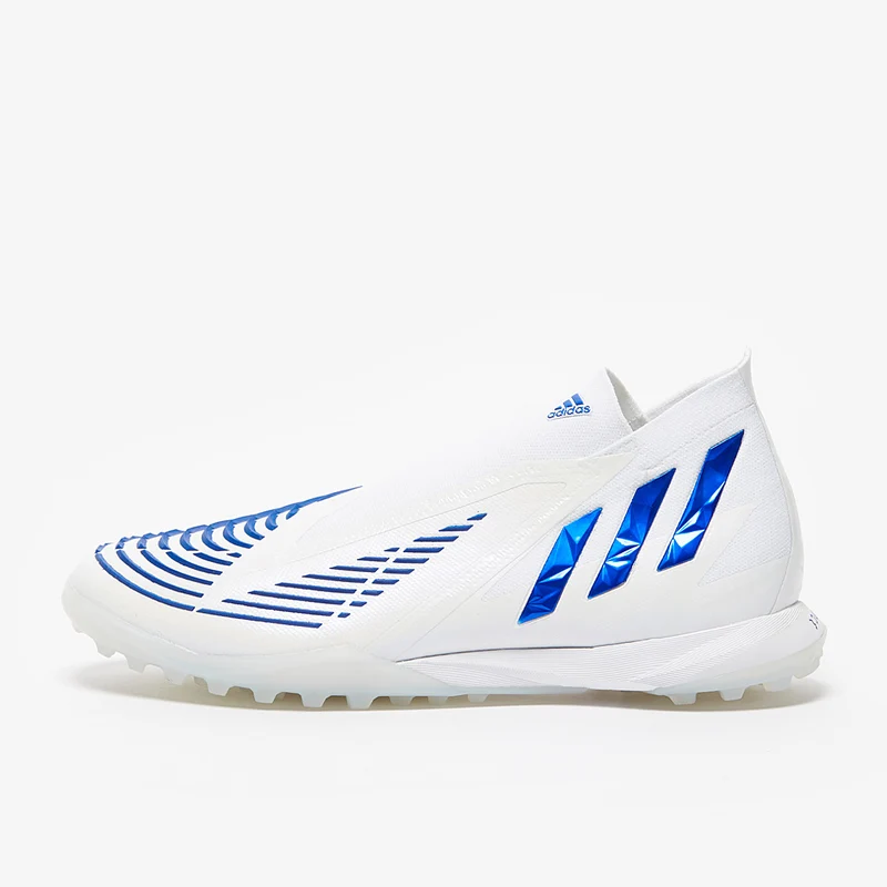 adidas Predator Edge.1 TF - Blanc/Bleu Hi