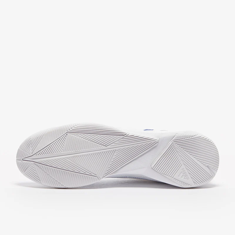 adidas Predator Edge.3 IN - Blanc/Bleu Hi