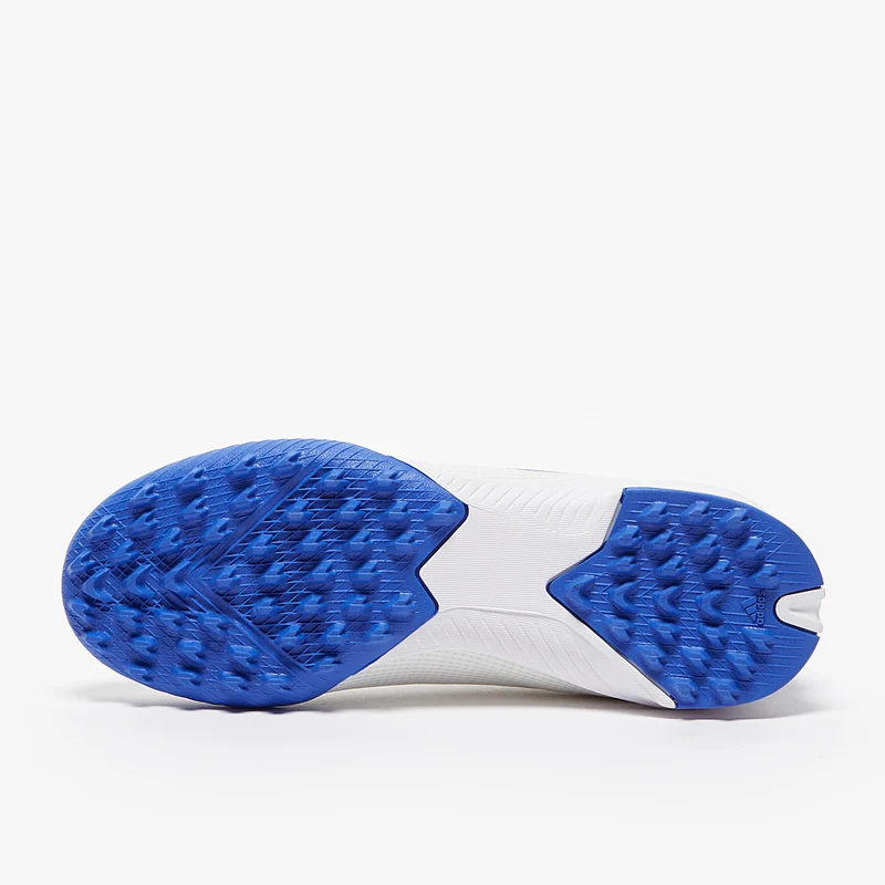 adidas Enfant X Speedflow.3 Laceless TF - Blanc/Indigo/Bleu Hi