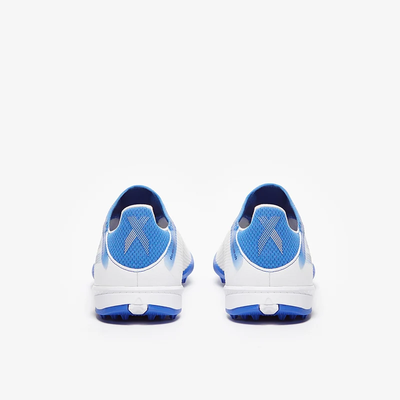 adidas Enfant X Speedflow.3 Laceless TF - Blanc/Indigo/Bleu Hi