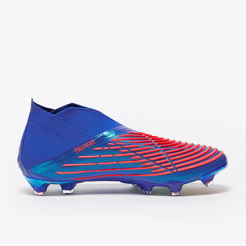 adidas Predator Edge+ FG - Bleu Hi/Turbo/Bleu Hi