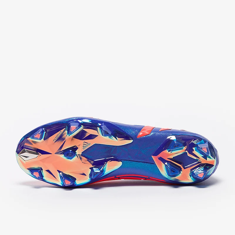 adidas Predator Edge+ FG - Bleu Hi/Turbo/Bleu Hi