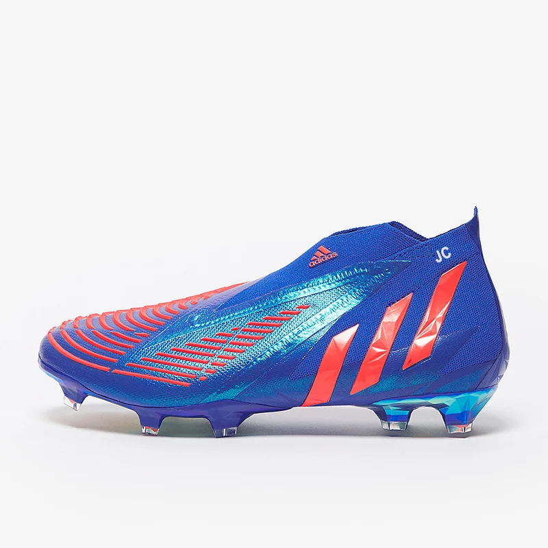 adidas Predator Edge+ FG - Bleu Hi/Turbo/Bleu Hi