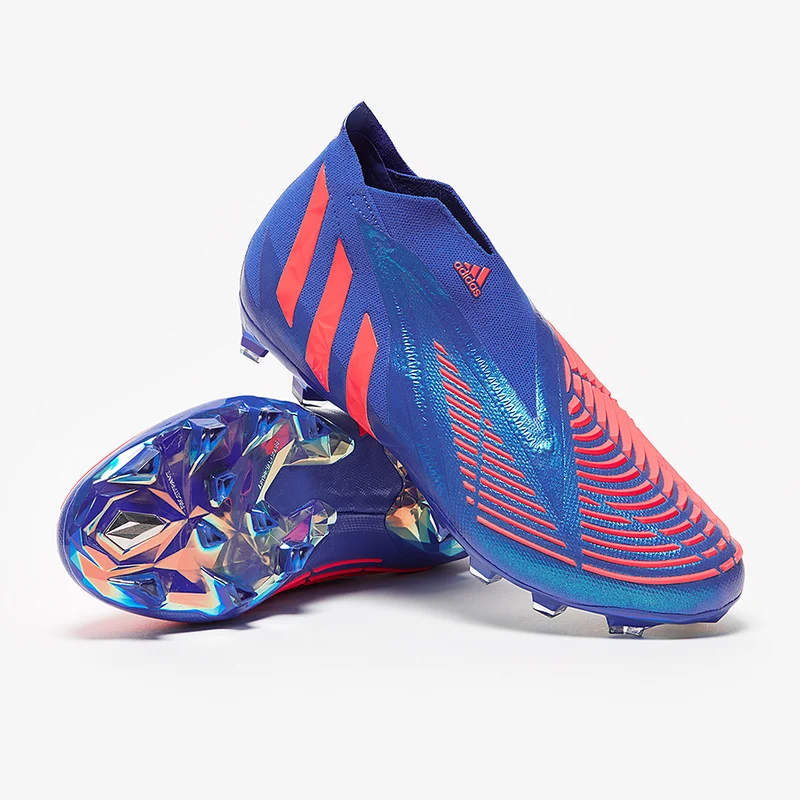 adidas Predator Edge+ AG - Bleu Hi/Turbo/Bleu Hi