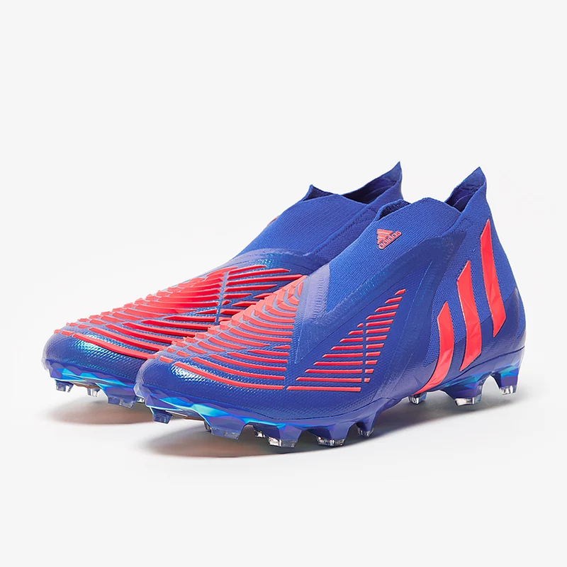 adidas Predator Edge+ AG - Bleu Hi/Turbo/Bleu Hi