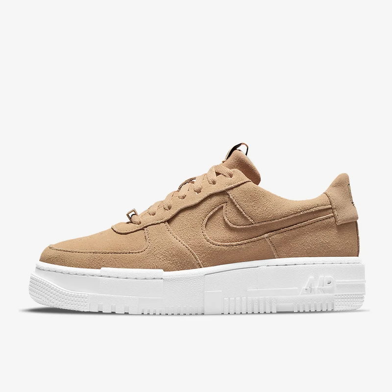 Nike Womens Air Force 1 Pixel - Hemp/Hemp-Hemp