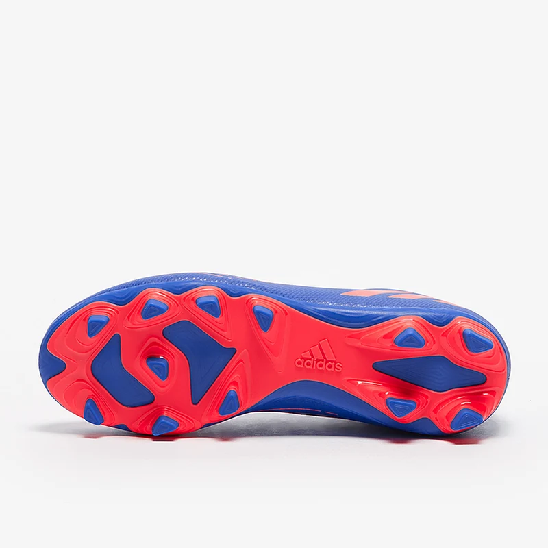 adidas Enfant Predator Edge.4 FxG - Bleu Hi/Turbo/Bleu Hi