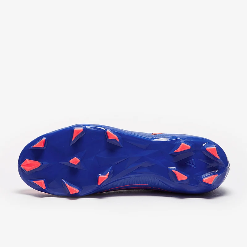 adidas Predator Edge.3 Laceless FG - Bleu Hi/Turbo/Bleu Hi