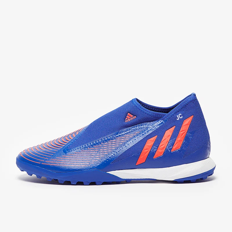 adidas Predator Edge.3 Laceless TF - Bleu Hi/Turbo/Bleu Hi