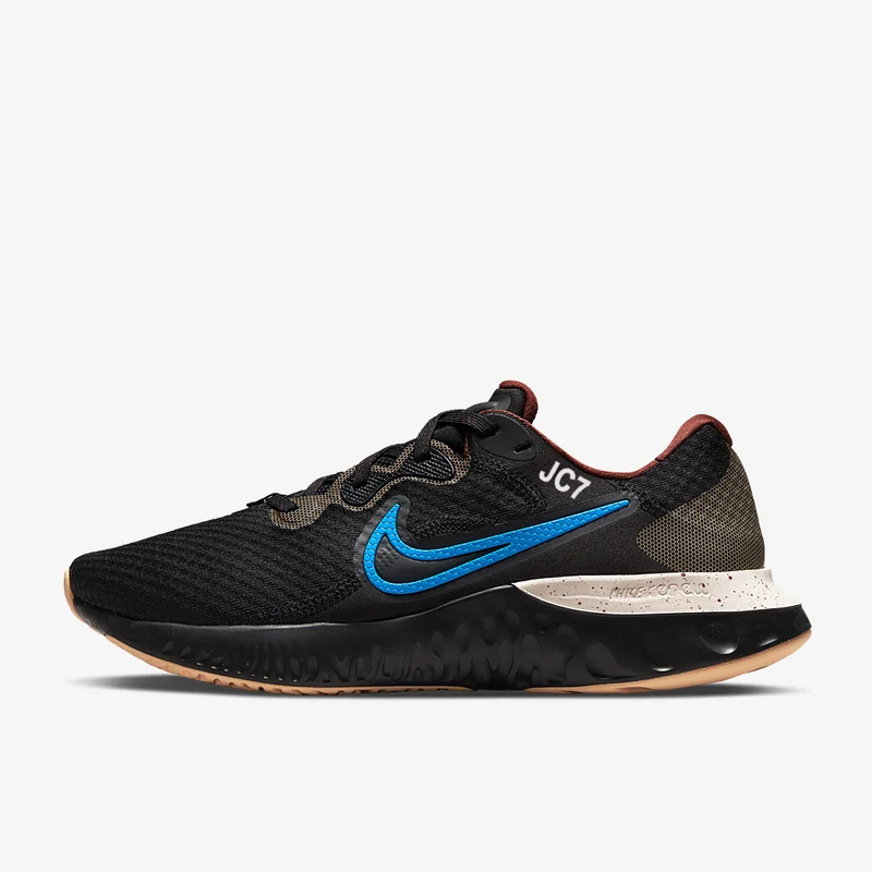 Nike Renew Run 2 - Noir/Photo Bleu/Foncé Pony