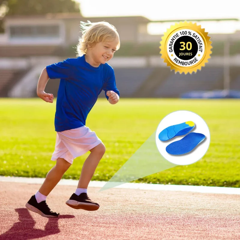 Semelles Orthopédiques Enfant | Corrige les troubles d’alignement du pied