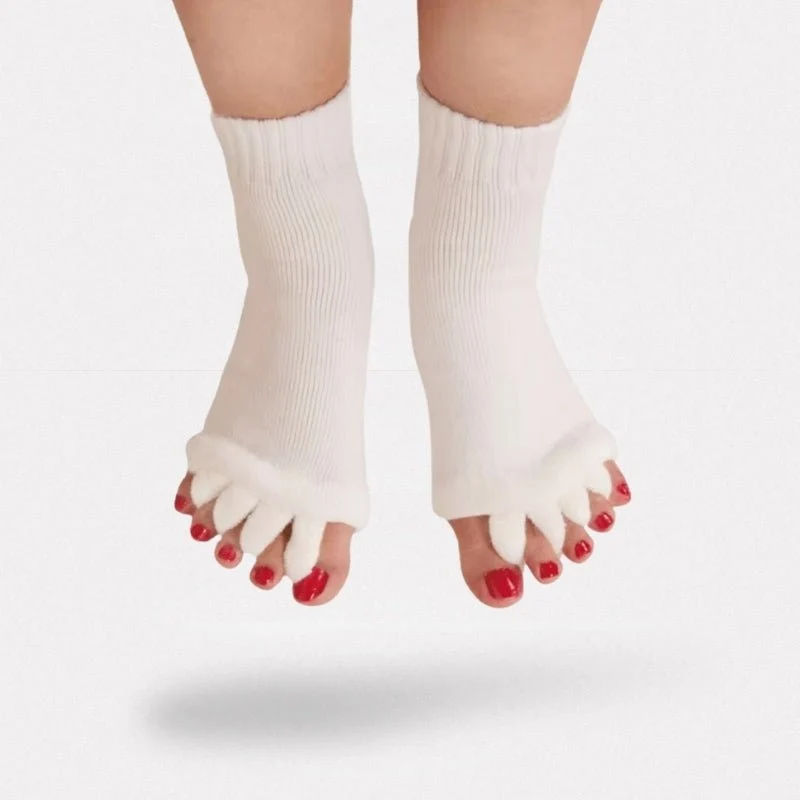 Chaussettes Séparateur d’Orteils Orthopédiques (Taille Universelle)