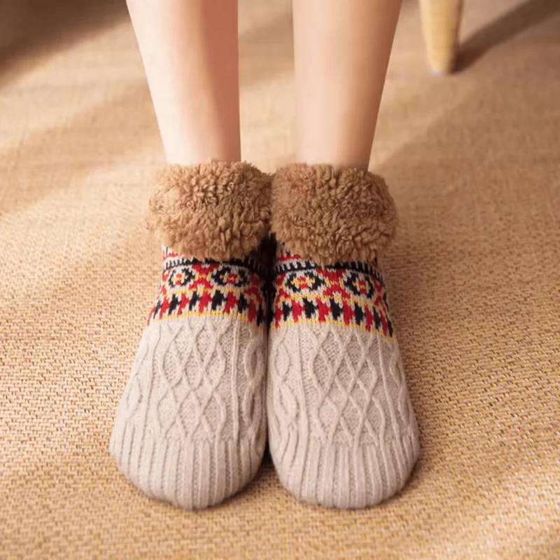 Chaussons Chauds Confort Douillet