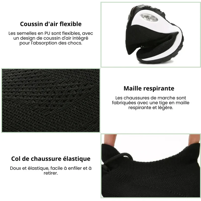 Chaussures à Confort Orthopédique Femme – Moderne et Confortable