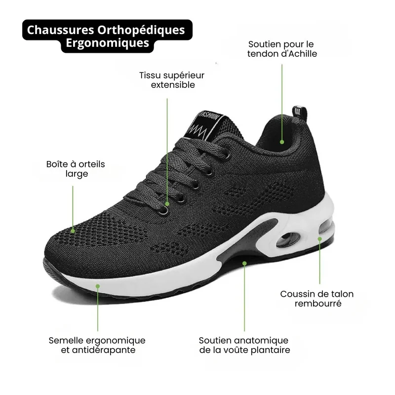 Chaussures de Ville Orthopédiques pour Femme | Moderne et Légères