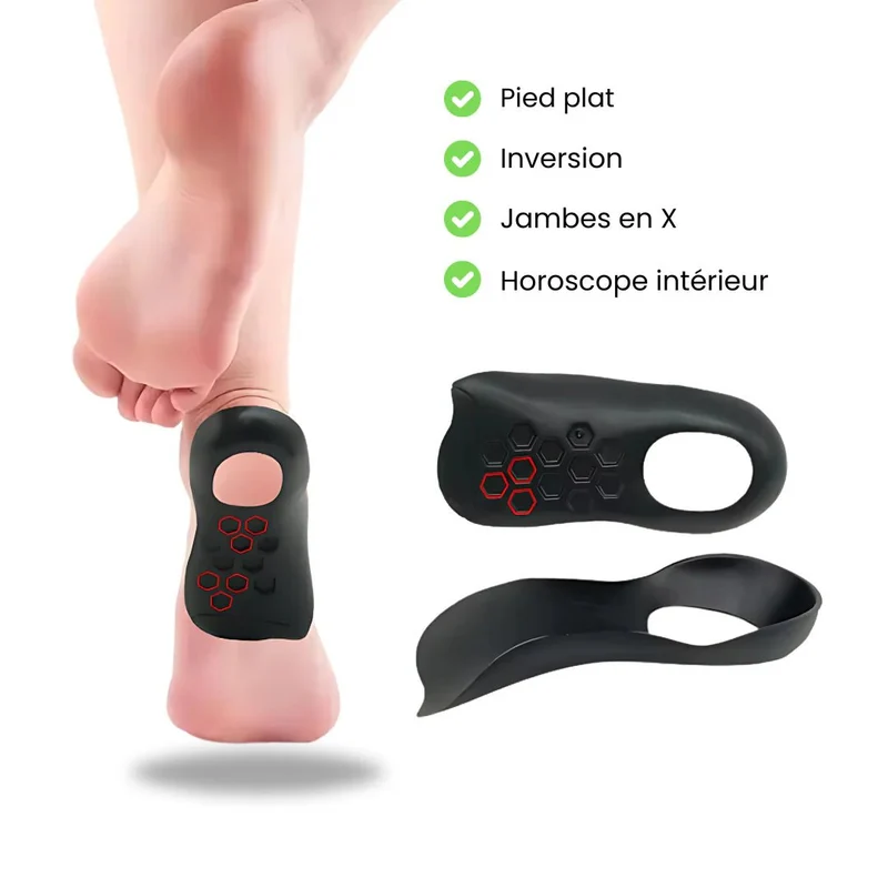 Demi-Semelle Pied Plat | Confort Discret