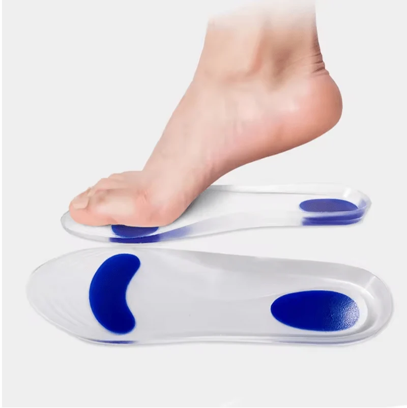 Semelle 100% Silicone | Soulage Talon et Absorbe les Chocs