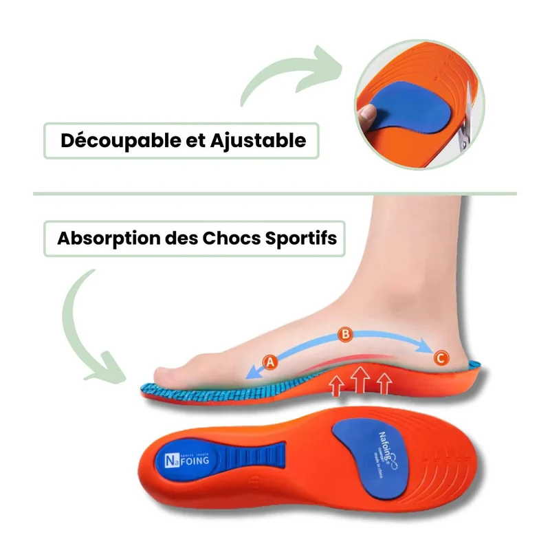 Semelles Orthopédiques Sport | Stabilité, Amorti et Performance