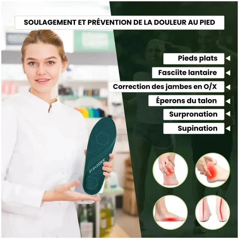 Semelle Pied Plat | Support de l’Arche