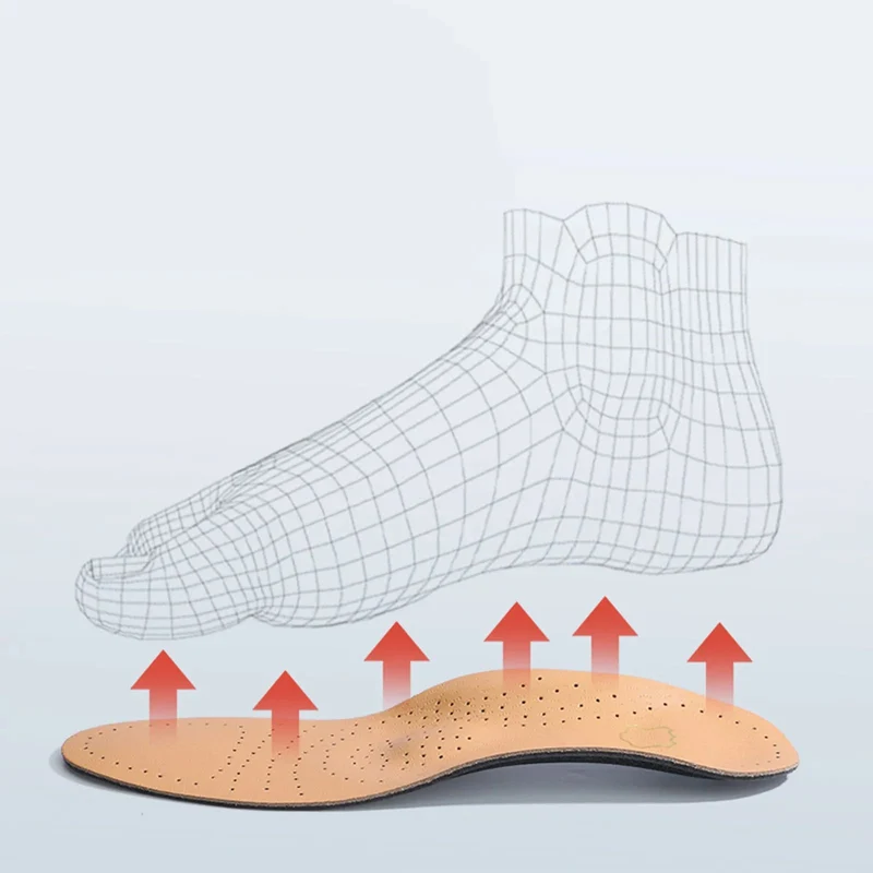 Semelle en Cuir Élégante | Confort Respirant