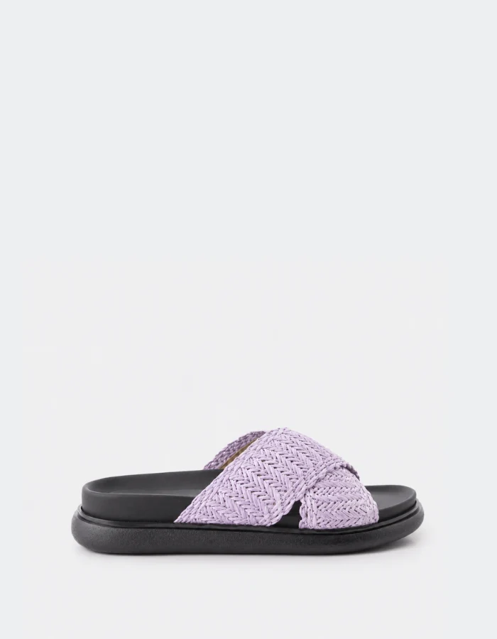 Tuva Lilac Raffia