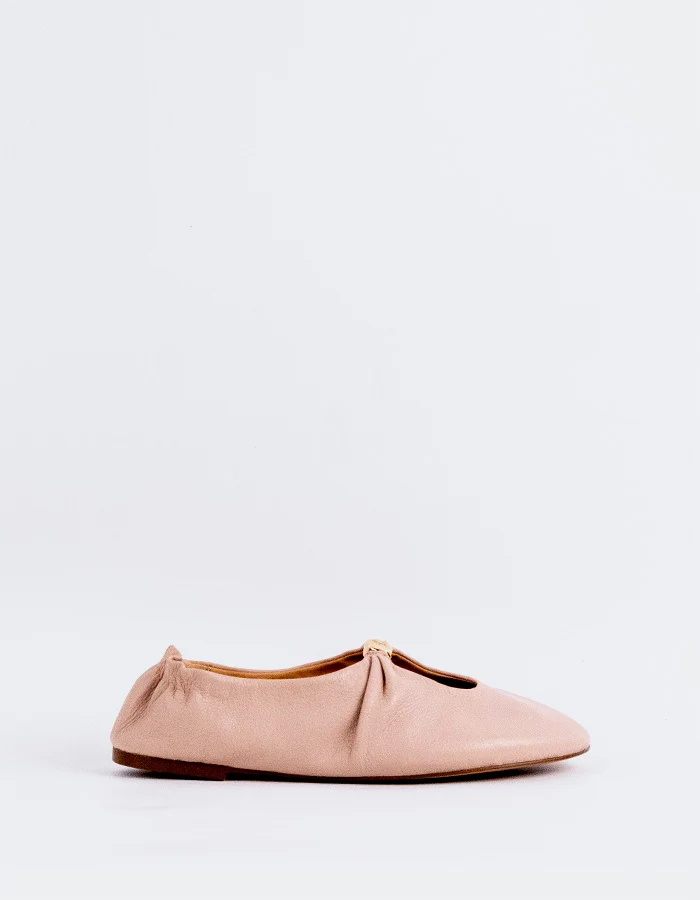 Lucette Pink Leather