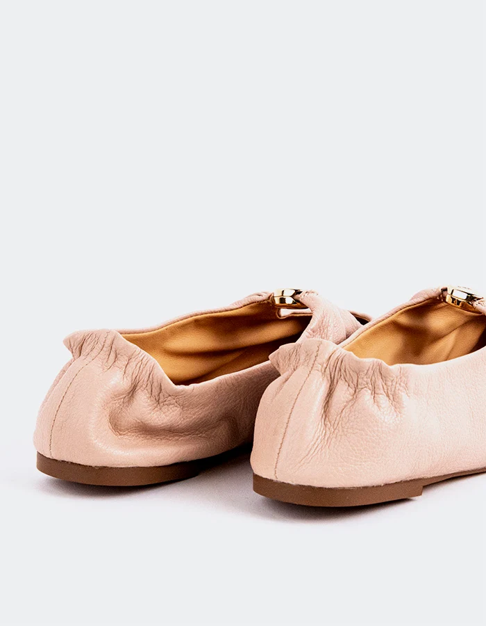 Lucette Pink Leather