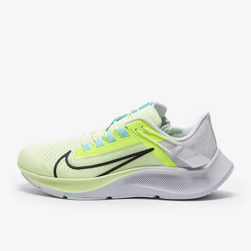 Nike Womens Air Zoom Pegasus 38 FlyEase - Barely Volt/Black-Volt