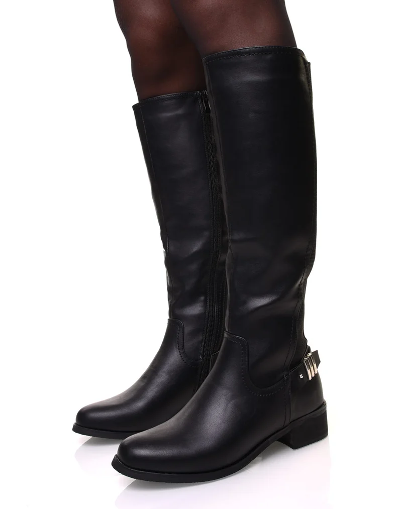 Bottes cavalières noires