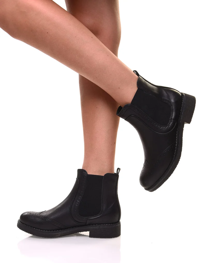 Chelsea boots noires