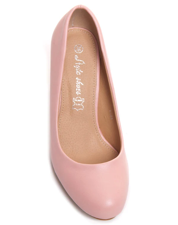 Chaussure femme Style Shoes: Escarpins Roses