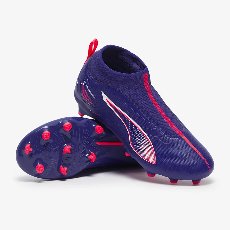 Puma Ultra 5 Match+ Laceless FG/AG pour Enfant