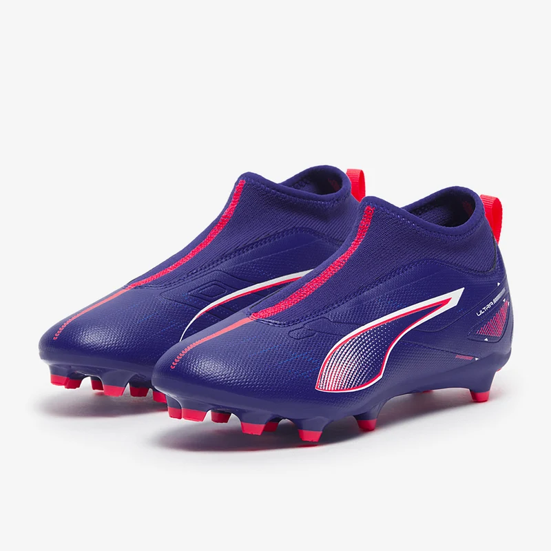 Puma Ultra 5 Match+ Laceless FG/AG pour Enfant