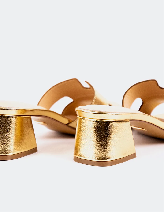 Arcylee Gold Leather