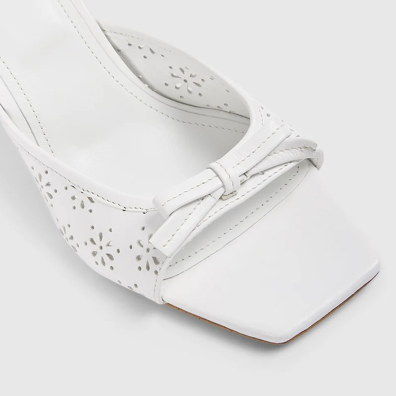 Petits Talons Capri - Blanc