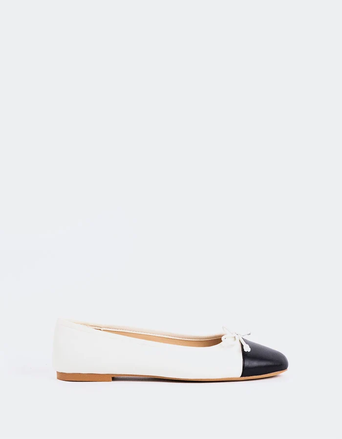 Maxie Off White Leather