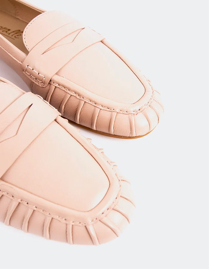 Floraya Light Pink Leather